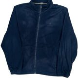 Camel Fleece Jacket - XL Navy Polyester