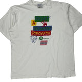 United Way Volunteer Graphic T-Shirt - XL White Cotton