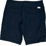 Timberland Cargo Cargo Shorts - 36W 10L Navy Cotton