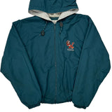 Tigger Disney Cartoon Jacket - Small Green Nylon