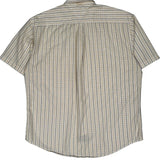Tommy Hilfiger Checked Short Sleeve Shirt - Large Beige Cotton