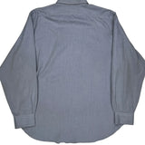 Andrew Polo By Ralph Lauren Shirt - Large Blue Cotton