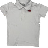 Age 5-6 Levis Polo Shirt - Small White Cotton
