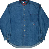 Tommy Jeans Denim Shirt - Large Blue Cotton