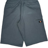 Dickies Chino Shorts - 31W 11L Gray Cotton Blend