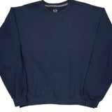 Fruit Of The Loom Sweatshirt - XL Navy Cotton