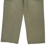 Wrangler Cargo Trousers - 28W UK 10 Khaki Cotton