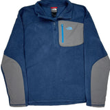 The North Face Fleece - Large Gray Polyester