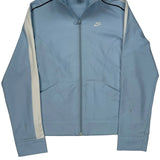 Nike Track Jacket - Small White Polyester