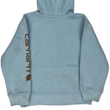 Age 3 Carhartt Hoodie - 2XS Blue Cotton