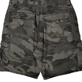 Wrangler Camo Cargo Shorts - 34W 10L Camo Cotton