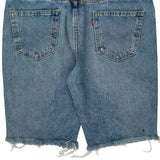 Levis Denim Shorts - 38W 9L Light Wash Cotton