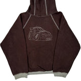 Chase Authentics Graphic Hoodie - Small Grey Cotton
