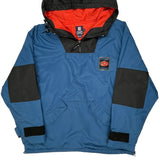 Chaps Ralph Lauren Windbreaker - XL Black Nylon