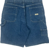 Wrangler Denim Shorts - 36W 10L Blue Cotton