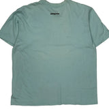 Common Threads Recycling Program Patagonia Graphic T-Shirt - Large Blue Cotton