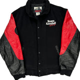 Vintage Team Kendall Racing Identity Graphic Varsity Jacket - XL Black Polyester