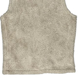 The North Face Fleece Gilet - Small Cream Polyester