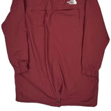 The North Face Jacket - Large Burgundy Polyester