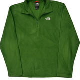 The North Face Fleece - Large Green Polyester