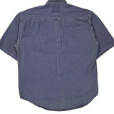 Vintage Levis Denim Shirt - Medium Blue Cotton