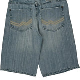 Unbranded Denim Shorts - 32W 12L Light Wash Cotton