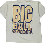 Anvil Graphic T-Shirt - Large White Cotton