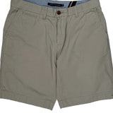 Tommy Hilfiger Chino Shorts - 33W 10L Gray Cotton