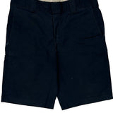 Dickies Shorts - 34W 11L Navy Polyester Blend