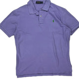 Polo By Ralph Lauren Polo Shirt - Large Purple Cotton
