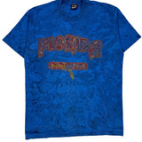 Made In USA Single Stitch Fruit Of The Loom T-Shirt - XL Blue Cotton Blend