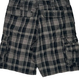Lee Cargo Shorts - 37W 10L Black Cotton