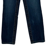 Made In Usa Age 10-12 True Religion Skinny Jeans - 22W 25L Dark Wash Cotton Blend