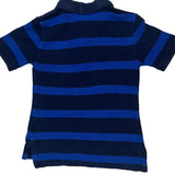 Age 4 Polo By Ralph Lauren Striped Polo Shirt - Small Blue Cotton