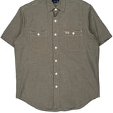 Polo By Ralph Lauren Short Sleeve Shirt - Medium Grey Linen