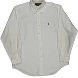 Yarmouth Ralph Lauren Shirt - XL White Cotton