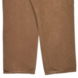 Dickies Carpenter Trousers - 38W 30L Brown Cotton