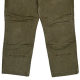 Carhartt Double Knee Carpenter Trousers - 31W 30L Green Cotton
