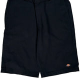 Dickies Chino Shorts - 32W 11L Black Cotton