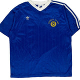 District Iv Odp Adidas Football Shirt - Large Blue Polyester