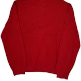 Tommy Hilfiger 1/4 Zip - XL Red Cotton