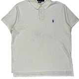 Polo By Ralph Lauren Polo Shirt - XL White Cotton