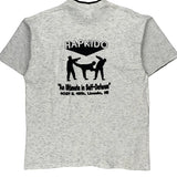 Hapkido Belton Single Stitch T-Shirt - XL Grey Cotton