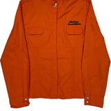 Harley Davidson Jacket - XL Orange Cotton