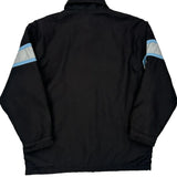Quiksilver Striped Jacket - XL Black Polyester