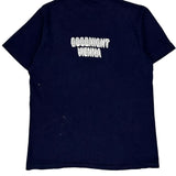 Vintage 1974 Goodnight Vienna Ringo Starr Single Stitch T-Shirt - Medium Navy Cotton