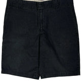 Dickies Shorts - 38W 11L Black Cotton Blend