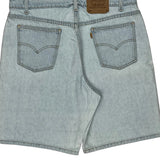 Orange Tab 550, Relaxed Fit Levis Denim Shorts - 36W 9L Light Wash Denim