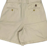 Tommy Hilfiger Chino Shorts - 34W 7L Beige Cotton