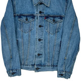 Vintage Levis Denim Jacket - Small Light Wash Denim